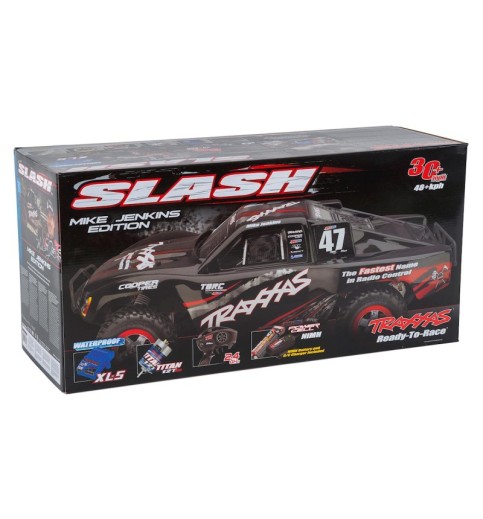 Traxxas Slash 1/10 RTR Short Course Truck (Hawaiian Edition) w/XL-5 ESC, TQ 2.4GHz Radio, Battery & Charger