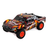 Traxxas Slash 4X4 RTR 4WD Brushed Short Course Truck (Orange) w/TQ 2.4GHz Radio, Battery & DC Charger