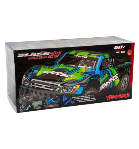 Traxxas Slash 4X4 "Ultimate" RTR 4WD Short Course Truck (Orange) w/TSM & TQi 2.4GHz Radio