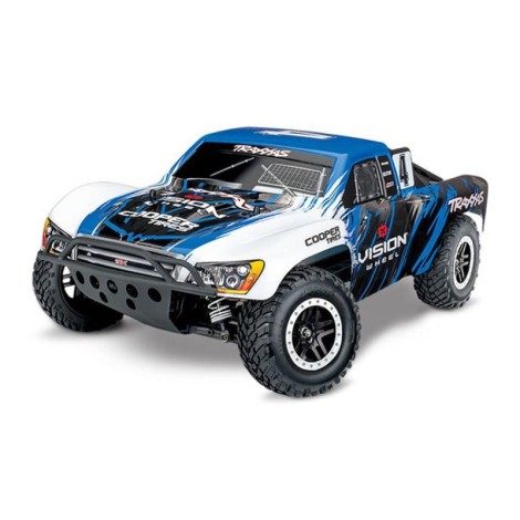 Traxxas Slash 4X4 VXL Brushless 1/10 4WD RTR Short Course Truck (Vision) w/TQi & TSM Traxxas Slash 4X4 VXL Brushless 1/10 4WD RTR Short Course Truck (Vision) w/TQi & TSM