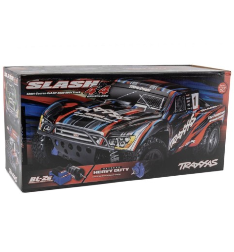Traxxas Slash BL-2S 1/10 RTR 4X4 Brushless Short Course Truck w/BL-2S ESC & TQ 2.4GHz Radio Traxxas Slash BL-2S 1/10 RTR 4X4 Brushless Short Course Truck w/BL-2S ESC & TQ 2.4GHz Radio