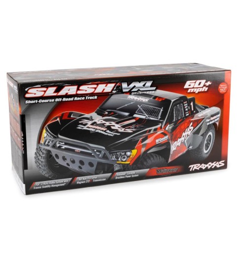 Traxxas Slash VXL 1/10 RTR 2WD Short Course Truck w/Magnum 272R, TQi 2.4GHz Radio & TSM
