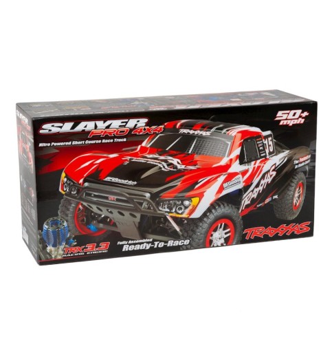 Traxxas Slayer Pro 4WD RTR Nitro Short Course Truck w/TQi 2.4GHz Radio, TSM, EZ Start & Charger Traxxas Slayer Pro 4WD RTR Nitro Short Course Truck w/TQi 2.4GHz Radio, TSM, EZ Start & Charger
