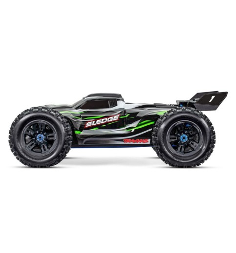 Traxxas Sledge RTR 6S 4WD Electric Monster Truck (Green) w/VXL-6s ESC & TQi 2.4GHz Radio