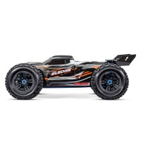 Traxxas Sledge RTR 6S 4WD Electric Monster Truck (Orange) w/VXL-6s ESC & TQi 2.4GHz Radio