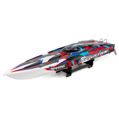 Traxxas Spartan High Performance Race Boat RTR w/TQi 2.4Ghz Radio & TSM Traxxas Spartan High Performance Race Boat RTR w/TQi 2.4Ghz Radio & TSM