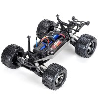 Traxxas Stampede 4X4 VXL Brushless 1/10 4WD RTR Monster Truck (Blue) w/TSM & TQi Radio