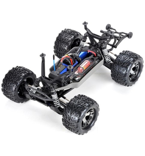 Traxxas Stampede 4X4 VXL Brushless 1/10 4WD RTR Monster Truck (Blue) w/TSM & TQi Radio