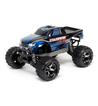 Traxxas Stampede 4X4 VXL Brushless 1/10 4WD RTR Monster Truck (Blue) w/TSM & TQi Radio