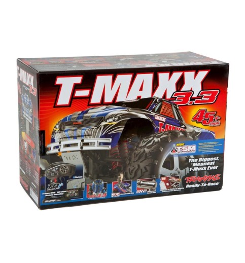 Traxxas T-Maxx 3.3 4WD RTR Nitro Monster Truck w/TQi, TSM, Telemetry, Battery & DC Charger