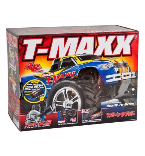 Traxxas T-Maxx Classic RTR Monster Truck w/TQ 2.4GHz Radio, EZ Start Battery & DC Charger