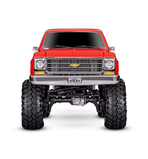 Traxxas TRX-4 1/10 High Trail Edition RC Crawler w/'79 Chevrolet K10 Truck Body (Red) w/TQi 2.4GHz Radio