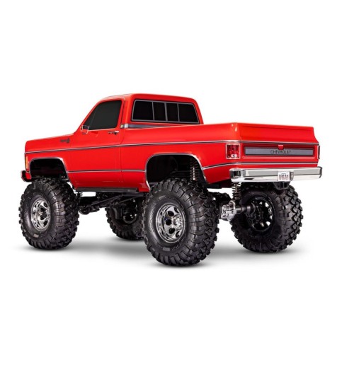 Traxxas TRX-4 1/10 High Trail Edition RC Crawler w/'79 Chevrolet K10 Truck Body (Red) w/TQi 2.4GHz Radio