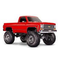 Traxxas TRX-4 1/10 High Trail Edition RC Crawler w/'79 Chevrolet K10 Truck Body (Red) w/TQi 2.4GHz Radio