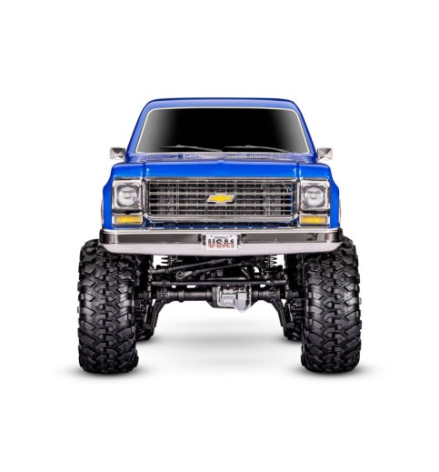 Traxxas TRX-4 1/10 High Trail Edition RC Crawler w/'79 Chevy K10 Truck Body (Blue) w/TQi 2.4GHz Radio