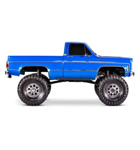 Traxxas TRX-4 1/10 High Trail Edition RC Crawler w/'79 Chevy K10 Truck Body (Blue) w/TQi 2.4GHz Radio