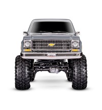 Traxxas TRX-4 1/10 High Trail Edition RC Crawler w/'79 Chevy K10 Truck Body (Silver) w/TQi 2.4GHz Radio