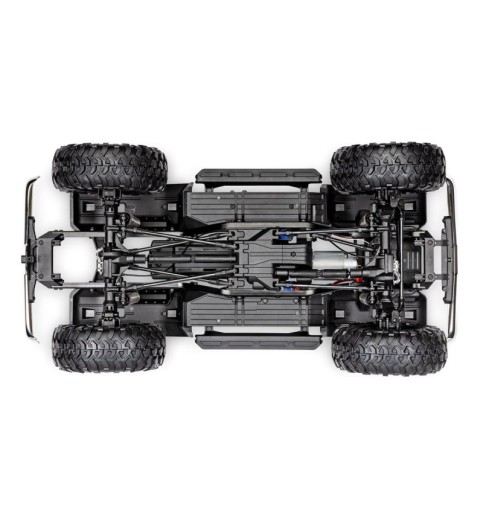 Traxxas TRX-4 1/10 High Trail Edition RC Crawler w/'79 Chevy K10 Truck Body (Silver) w/TQi 2.4GHz Radio