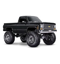 Traxxas TRX-4 1/10 Trail Crawler Truck w/'79 Chevrolet K10 Truck Body (Black) w/TQi 2.4GHz Radio