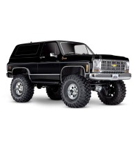 Traxxas TRX-4 1/10 Trail Crawler Truck w/'79 Chevrolet K5 Blazer Body (Black) w/TQi 2.4GHz Radio