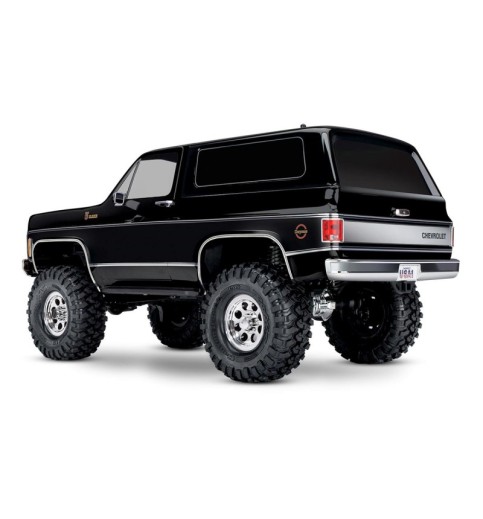 Traxxas TRX-4 1/10 Trail Crawler Truck w/'79 Chevrolet K5 Blazer Body (Black) w/TQi 2.4GHz Radio