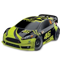 Traxxas VR46 Ford Fiesta ST Rally RTR 1/10 4WD Rally Car (Valentino Rossi) w/2.4GHz Radio