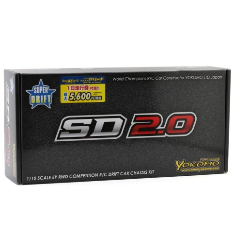 Yokomo SD 2.0 Super Drift 1/10 Electric RWD Drift Car Kit Yokomo SD 2.0 Super Drift 1/10 Electric RWD Drift Car Kit